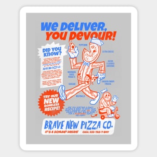 Brave New Pizza Co. Magnet